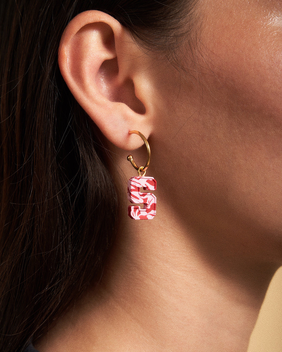 Darling you Hoops Rojo x Rosa -