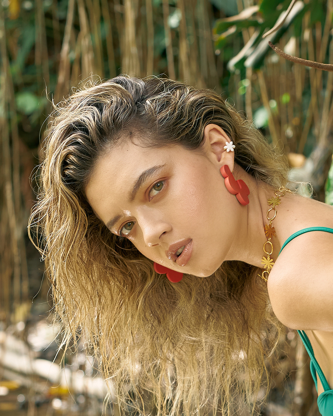 Flora Color Earcuff -