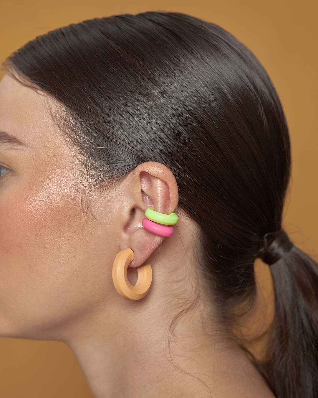 Geo Darling Hoops -