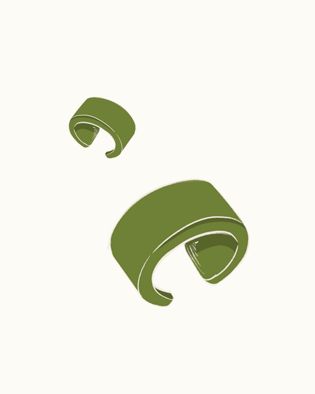 Maxi Path earcuff -
