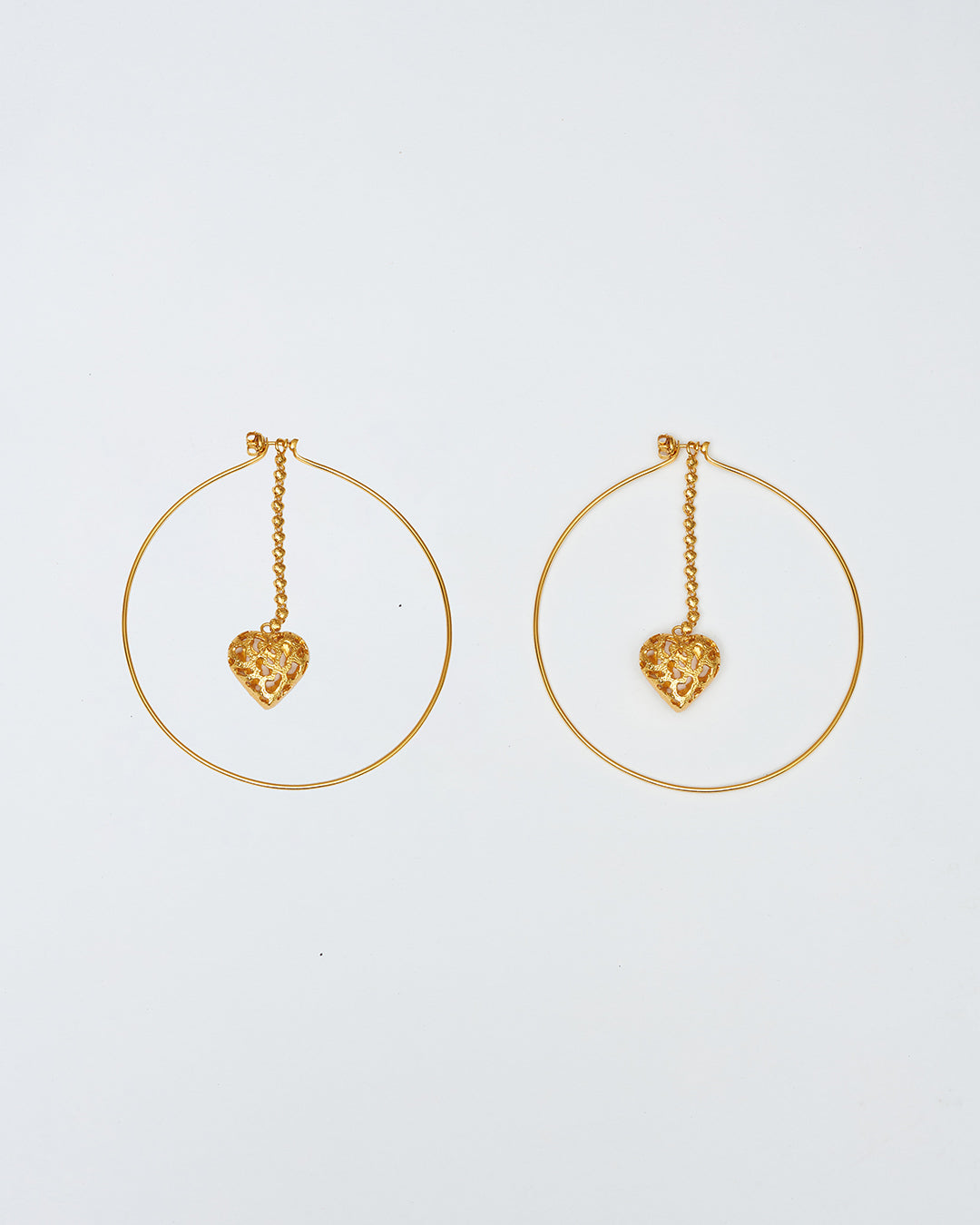 Maxi Loop Heartfall Hoops -