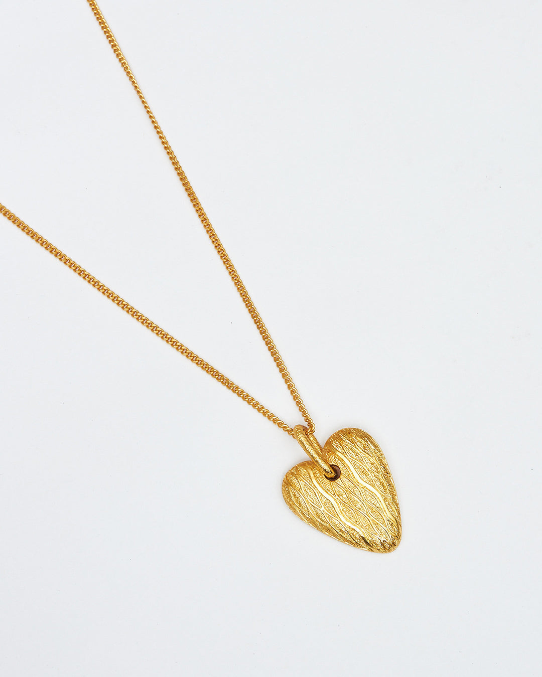 Maxi Onda Heart Necklace -