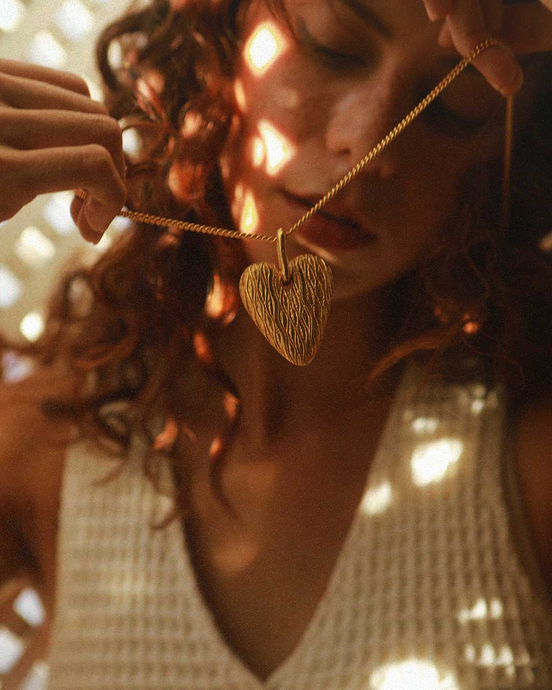 Maxi Onda Heart Necklace -