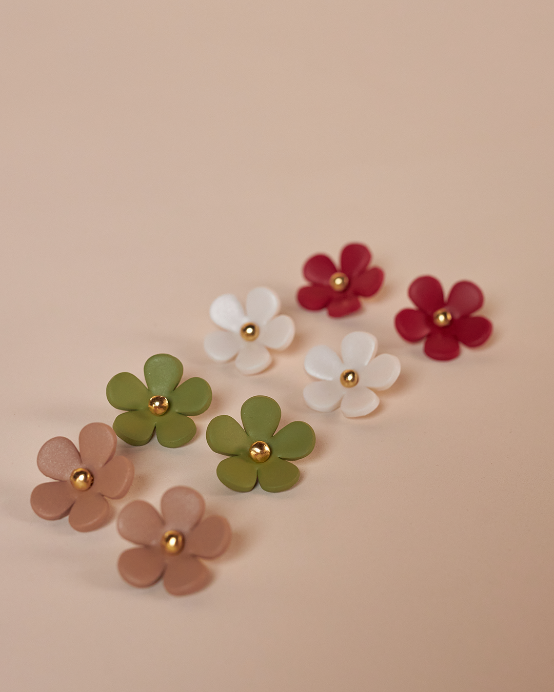 Pétalos Parabirso Earrings -