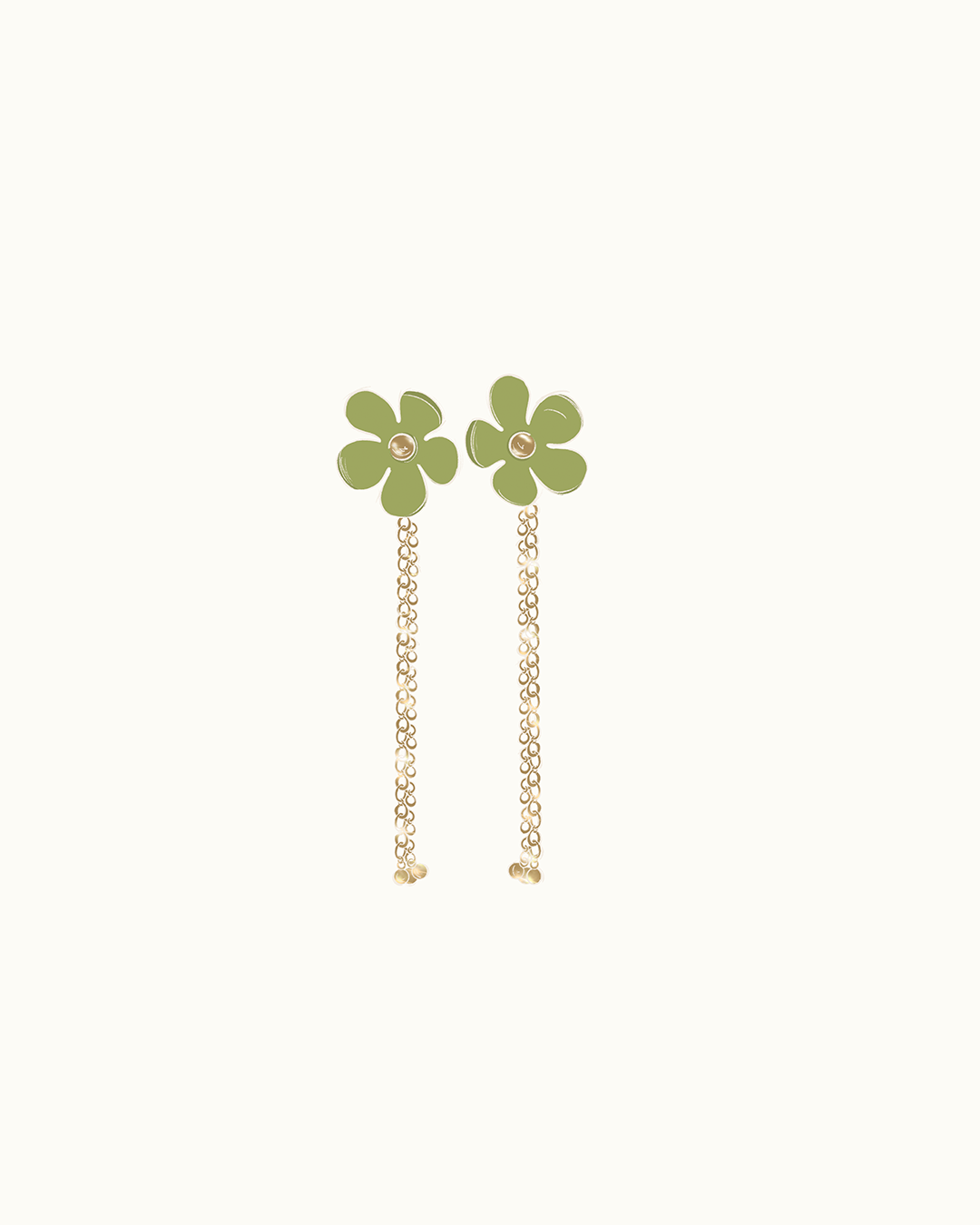 Pétalos Parabirso Earrings -