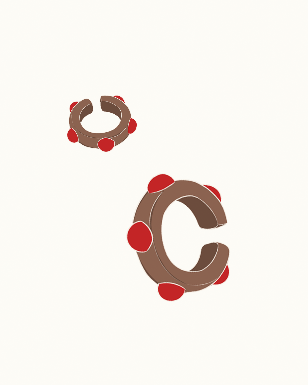 Polka Earcuff -