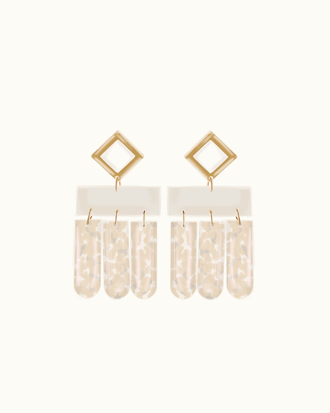 Terrazo4 Earrings -