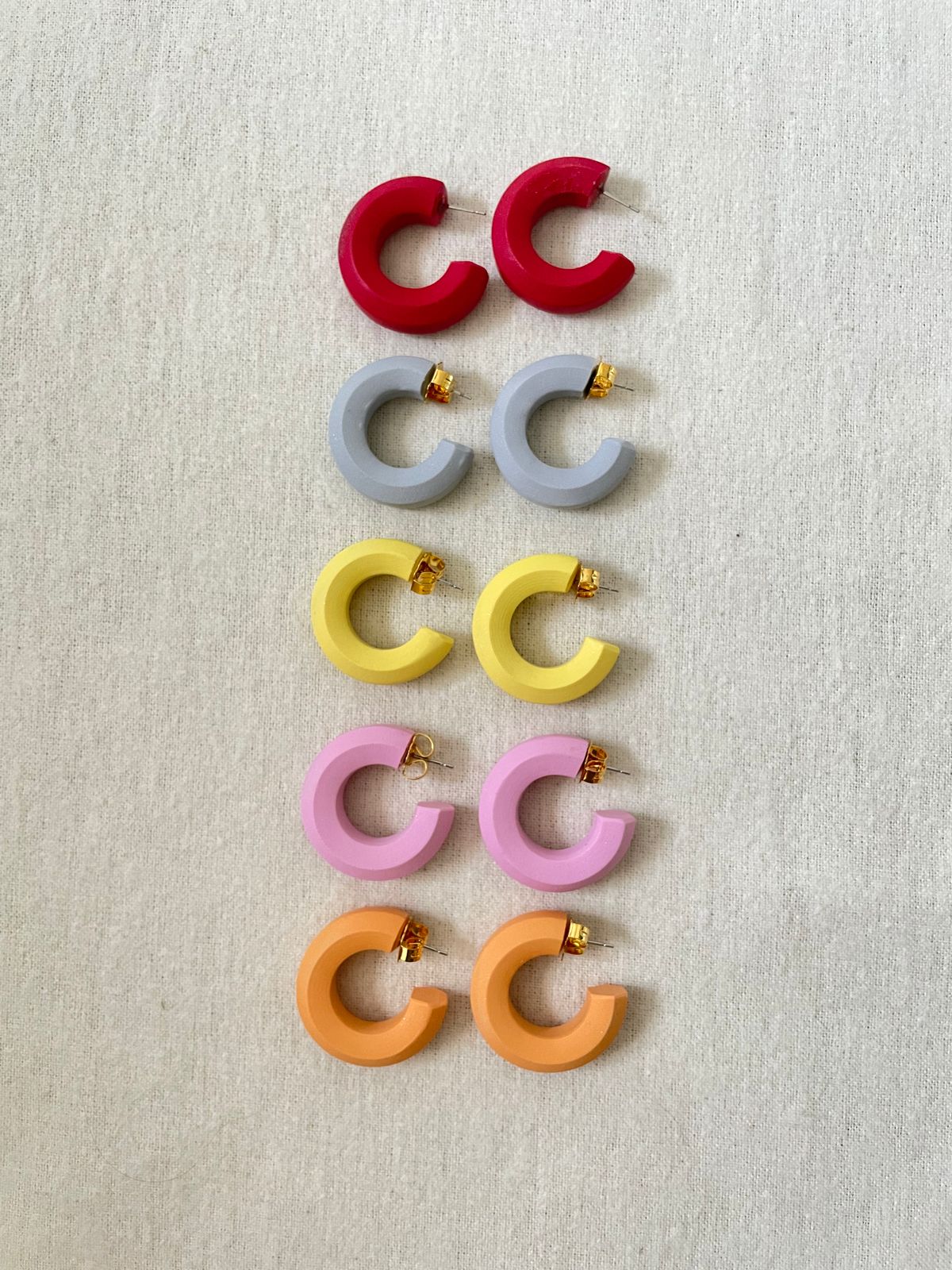 Geo Darling Hoops -