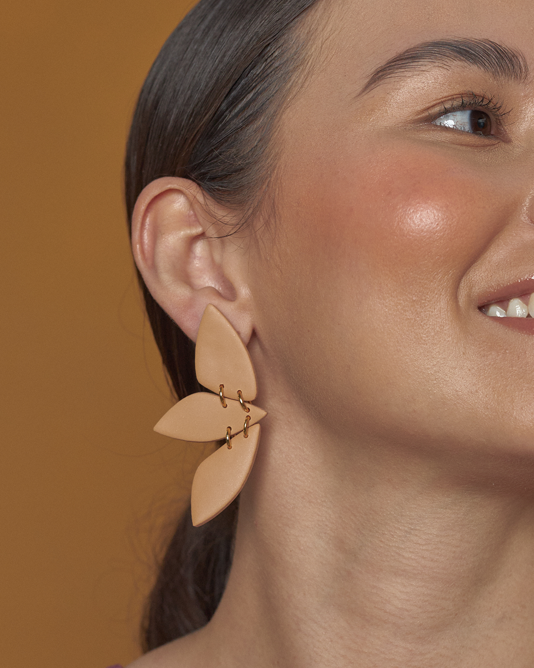 3pétalos earrings