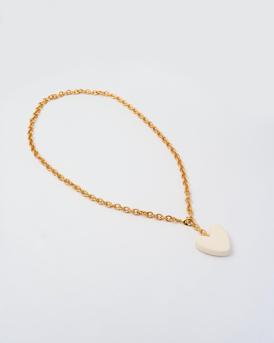 Golden Heartbeat Necklace -