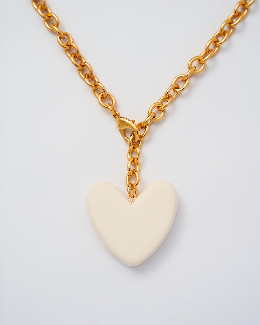 Golden Heartbeat Necklace -