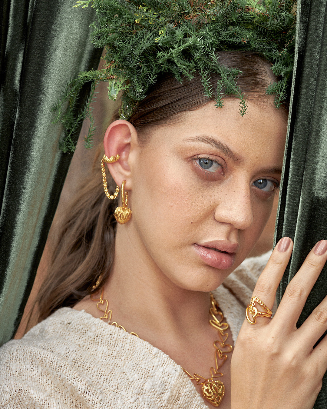 Onda Heartchain Earcuff -
