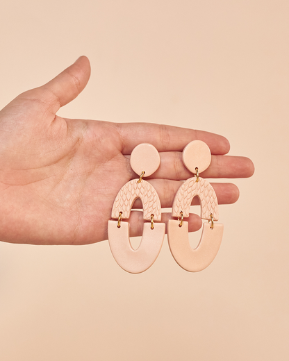 Textura Arc Earrings -